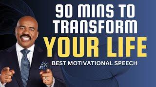 Steve Harvey Motivational Speech - 90 Minutes To Transform Your Life - Best Motivational Speeches