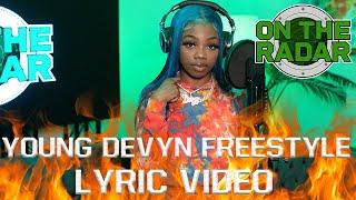 Young Devyn Freestyle (Lyric Video, Edited By @Nate572) (Beat by @djaaronondabeat x @kimyondabeat)