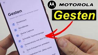 Tutorial: Motorola Moto Gesten erklärt | SeppelPower