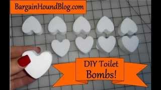 DIY Toilet Cleaning Bombs Tutorial