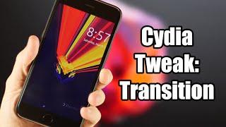 Transition - iOS 8 Cydia Tweak