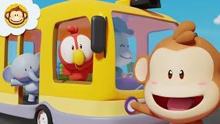 Wheels on The Bus  | Nursery Rhymes | Baba Lili Tata | BaLiTa