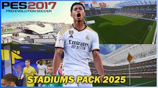 PES 2017 NEW STADIUM PACK 2025 AIO