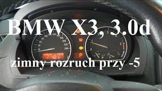 Zimny start - BMW X3, 2004, 3.0d, M57N, M57TU, 204KM