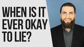 When Is It Ever Okay To Lie? | Majed Mahmoud | AlMaghrib Institute