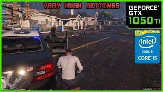 GTA 5 Very High Settings i5 2400 GTX 1050Ti 8GB RAM DDR3 (2020)