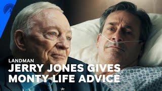 Landman | Jerry Jones Gives Monty Life Advice (S1, E9) | Paramount+