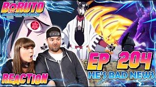 Naruto & Sasuke vs Jigen! - Boruto Episode 204 Reaction