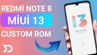 Redmi Note 8 Miui 13 Custom Rom | Android 12, Game Turbo 6.0 Ve Geliştirilmiş Arayüz