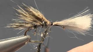 Fly-dresser Peter Gathercole ties Rob Denson's Hare-Hog