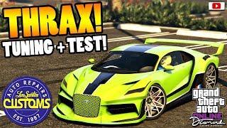 Der Neue Race Bugatti! THRAX Komplettes Tuning + Test! [GTA 5 Online Diamond Casino Update]