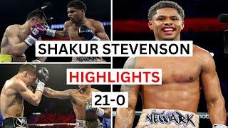 Shakur Stevenson (21-0) All Knockouts & Highlights