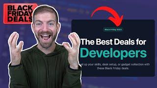 30 AMAZING Black Friday Deals For Developers