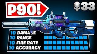 the "P90" is BACK in WARZONE SEASON 3! BEST P90 CLASS SETUP/LOADOUT! NO RECOIL! (COLD WAR WARZONE)