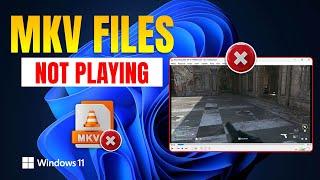 How to Fix VLC Media Player Not Playing MKV Files on PC | VLC Media Player Crashes When Playing MKV