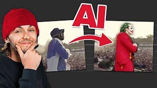 Swap Lil Yachty with Joker with AI - How to Replace People in Video (high-quality method)