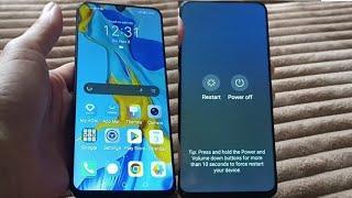 How to restart huawei p30 without power button