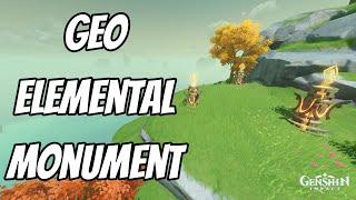 Geo Elemental Monument Genshin Impact