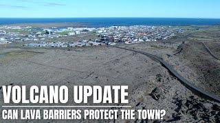 Iceland Volcano Update - Can Lava Barriers Protect the Town and More