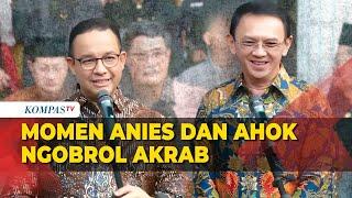 Jawaban Anies dan Ahok Ditanya Isi Obrolan Saat Duduk Bersebelahan di Balai Kota