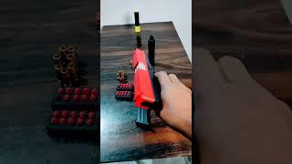 Toy Gun with Jump Ejecting Magazine, Soft Bullets