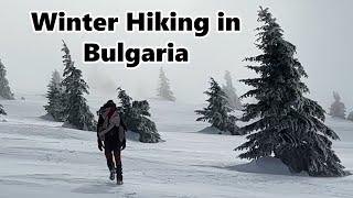 Crossing the Balkan Mountains in Winter