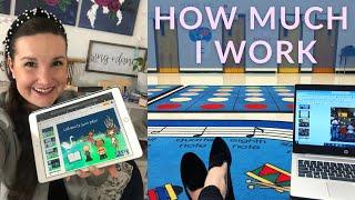 How Much This FULL TIME TEACHER + TPT SELLER Works in 1 Week (while surpassing my teaching income!)