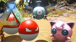 Ark Survival Evolved - POKEMON BATTLES IN ARK!! SO MANY POKEMON - Ark Modded Survival Gameplay