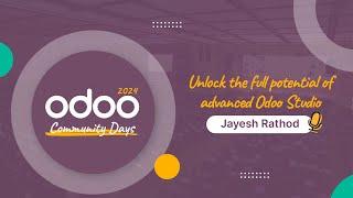 Unlock the full potential of advanced Odoo Studio | Jayesh Rathod