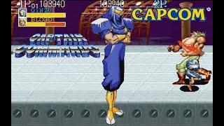 [CPS1]Captain Commando Arcade-Ginzu/Sho(Ninja) Hardest No Death Playthrough