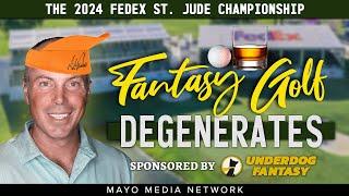 THE 2024 FEDEX ST. JUDE CHAMPIONSHIP, Fantasy Golf Picks & Plays | Fantasy Golf Degenerates