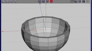 Wings 3D Basic Tutorial: Create a Hollow Hemisphere