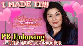 I MADE IT @benefitcosmetics PR LIST| MASSIVE UNBOXING + TIPS HOW TO CAN GET PR| perkiperkins