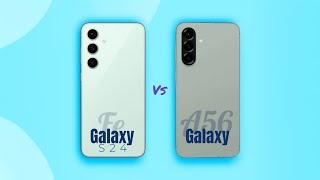 SAMSUNG Galaxy S24 FE  vs  Samsung Galaxy A56 Full Comparison