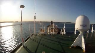 Ship pilotage into Port of Geraldton - MV Donnacona - 3 Sep 2015