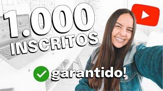  DESAFIO: Ganhe Os Primeiros 1000 Inscritos No YouTube