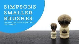 Simpson's Smaller Shaving Brushes
