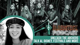 Unleash The Archers Talk AI, Disney, Festivals and More | Bloodstock Official Podcast
