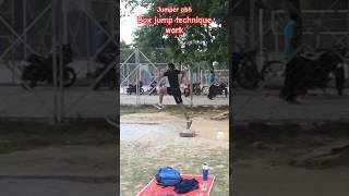 Box jump technique wark 2024 #shortvideo #viralvideo #foryou #longjumptechnique #Jumper pbh