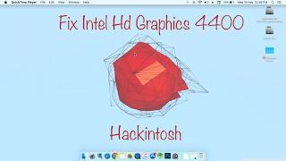 How to Fix Intel hd graphics 4400 for macOS | hackintosh
