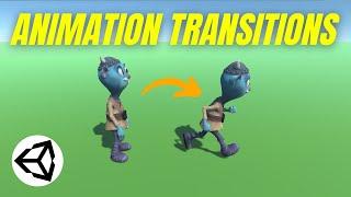 How to use Animation Transitions (Unity Tutorial)