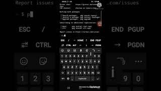 how to show python libraries on phone using termux