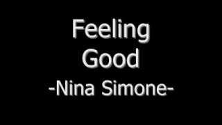 Feeling Good -Nina Simone (Lyrics)