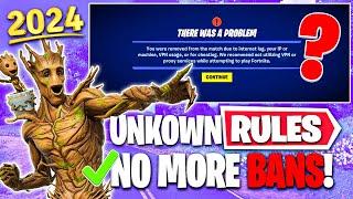 How to NOT GET Permanently Banned in Fortnite in 2024?