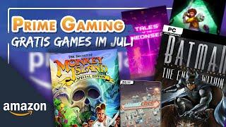  Gratis Games bei Prime Gaming im Juli 2021