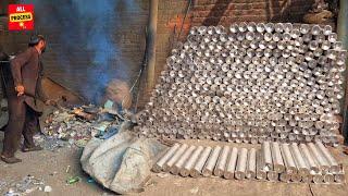 Amazing Aluminum Recycling process and Tour of a bars Making Factory