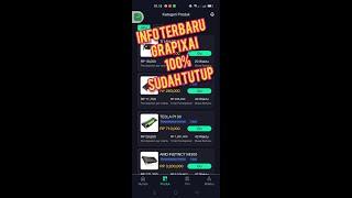 INFO TERBARU GRAPIXAI  SUDAH SCAM ATAU  TUTUP  @GRAPINDOProduction @niancreator