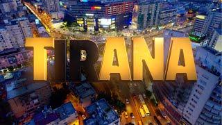 Tirana Aerial. [Drone Video] 4K