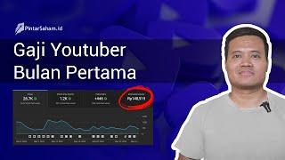 Gaji Youtuber 1 Bulan Pertama Termonetisasi dengan 5000 subscriber