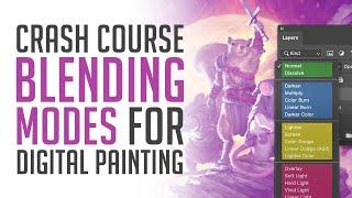 Photoshop's Blending Modes for Digital Painting